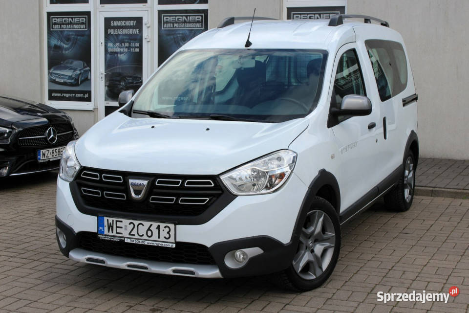 Dacia Dokker SalonPL Nawigacja FV23 15dCi 95 Rok produkcji 2020 Sokołów sprzedam