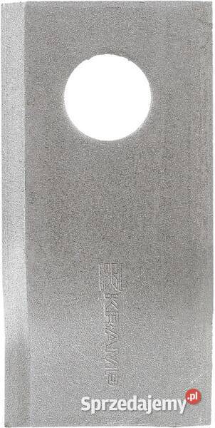 Nożyk kosiarki rotacyjnej lewy 96x48x3 mm otwór Kamionna sprzedam