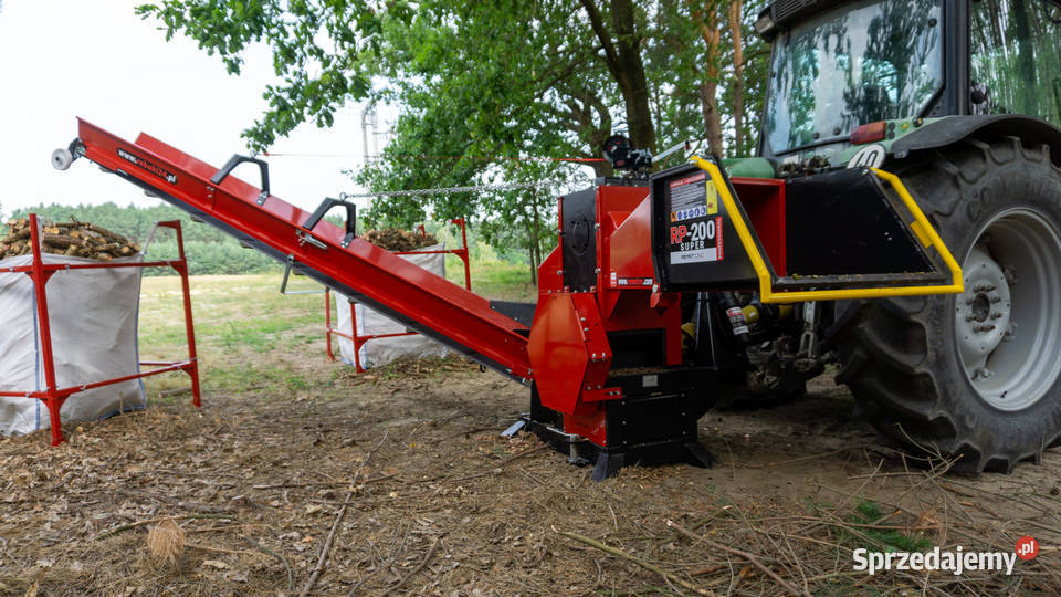 DUZY Rębak do gałęzi REMET RP200 rozdrabniacz Leśnictwo podkarpackie Łowisko