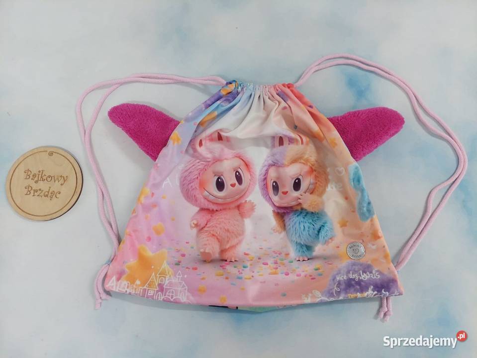 Workoplecak Labubu Hit Wodoodporny uniseks