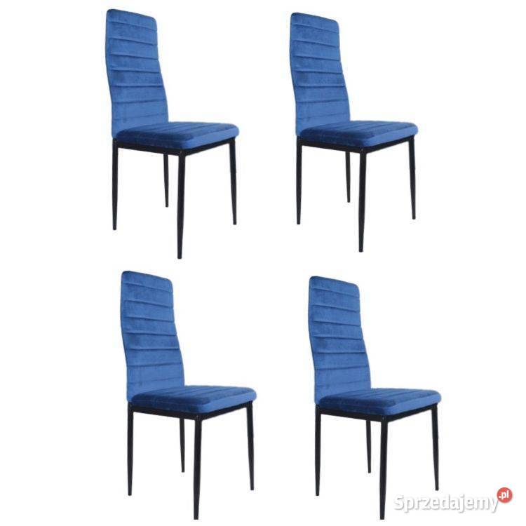 Krzesła z wyprofilowanym oparciem VELVET podlaskie Bielsk Podlaski