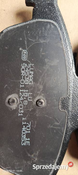 KLOCKI HAM PRZÓD CITROEN BERLINGO 08C4 PICASSO osobowe Klocki hamulcowe Tychy