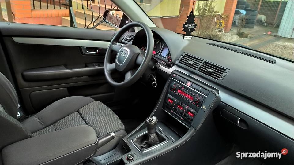 Audi A4 B7 20TDI 2006r Sedan Czarny Manual Toruń