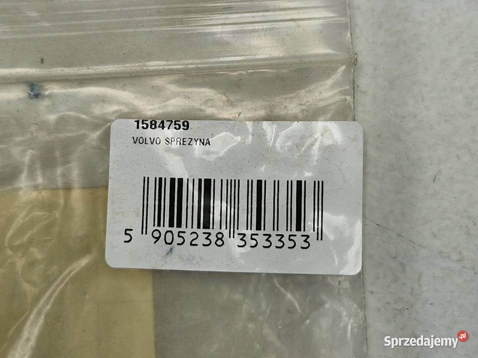 SPRĘŻYNA VOLVO F12 NOWA ORYGINAŁ 1584759