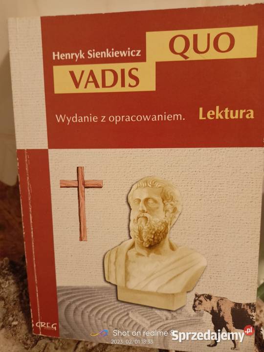 Quo vadis Sienkiewicz książki lektury szkolne z Proza i poezja Warszawa