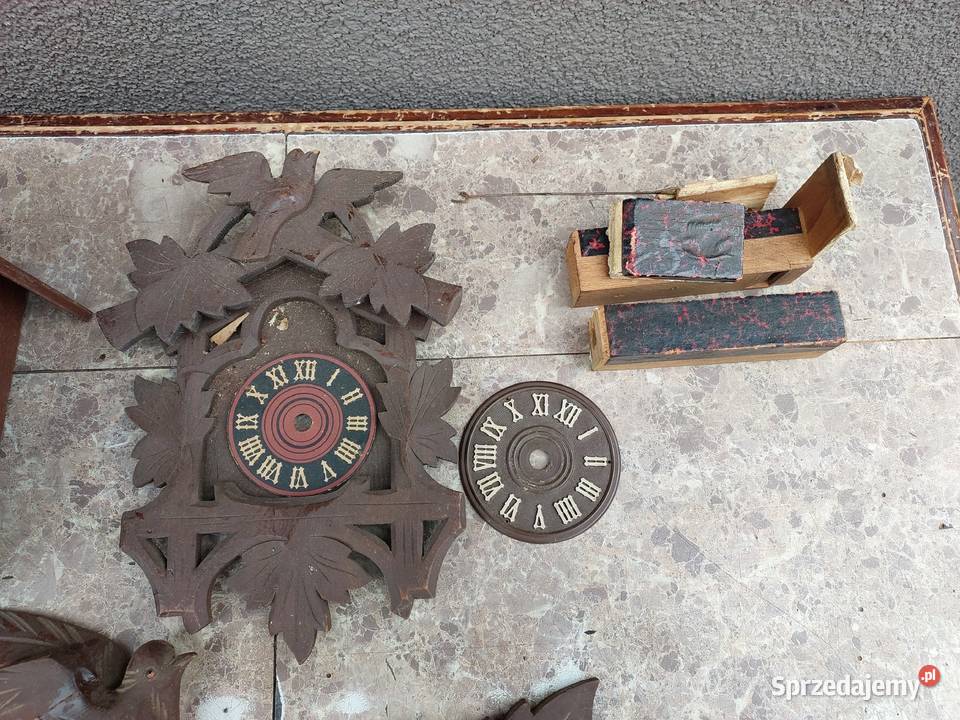 Zestaw części elementów do starych zegarów pomorskie Tczew