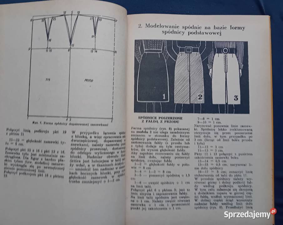 Zpfia HanusKulisy kroju i szycia Watra 1989 r Koźminek