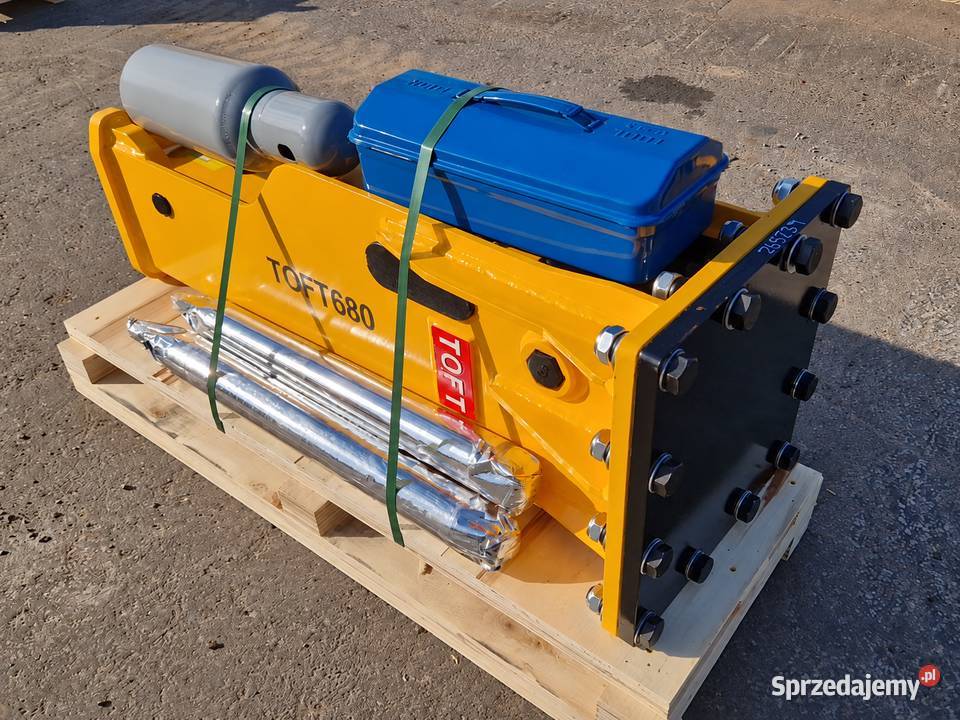 Młot hydrauliczny TOFT 680 NOWY nieużywany z Mszana Dolna