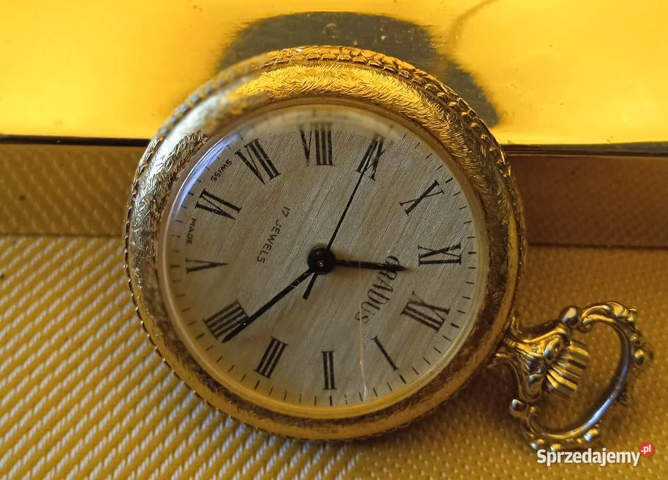 Zegarek GRADUS vintage17 jewels Swiss made Wrocław