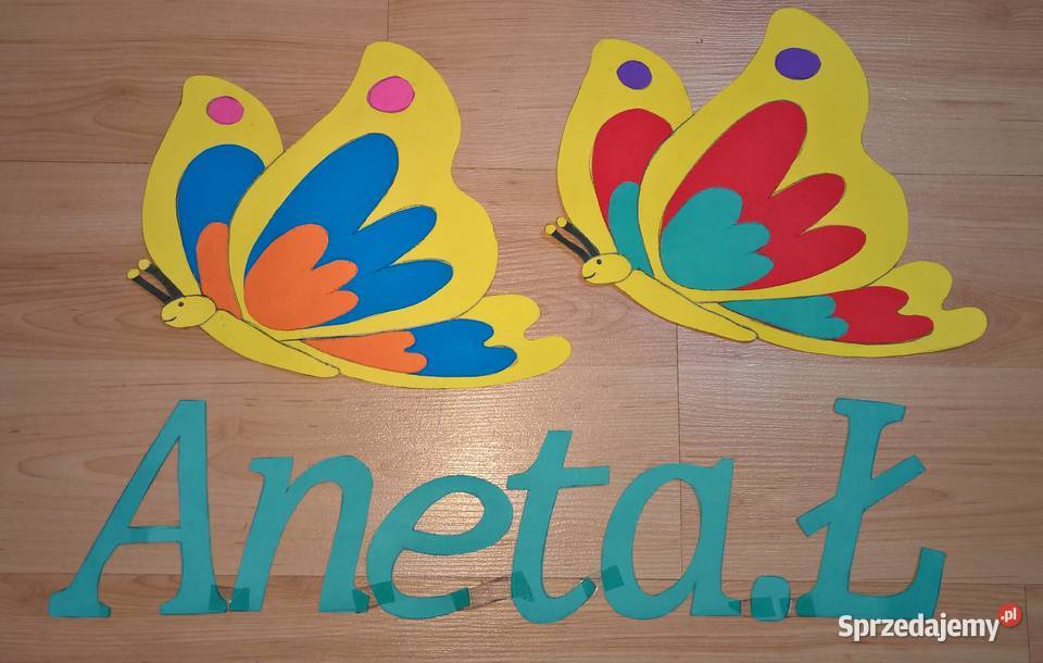 Dekoracje wiosenne z brystolu dwustronne Pozostałe Garwolin