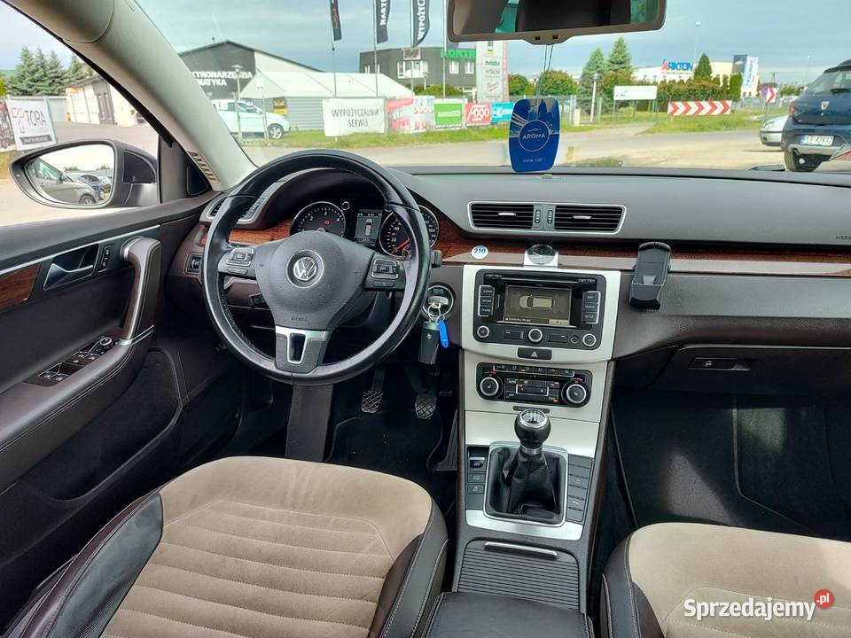 VW PASSAT 20 TDI skóra nawi panorama CD