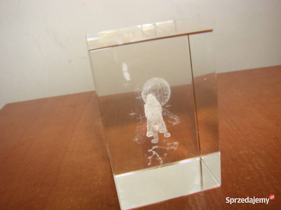 Lew znak zodiaku przycisk szklany Porcelana i szkło sprzedam