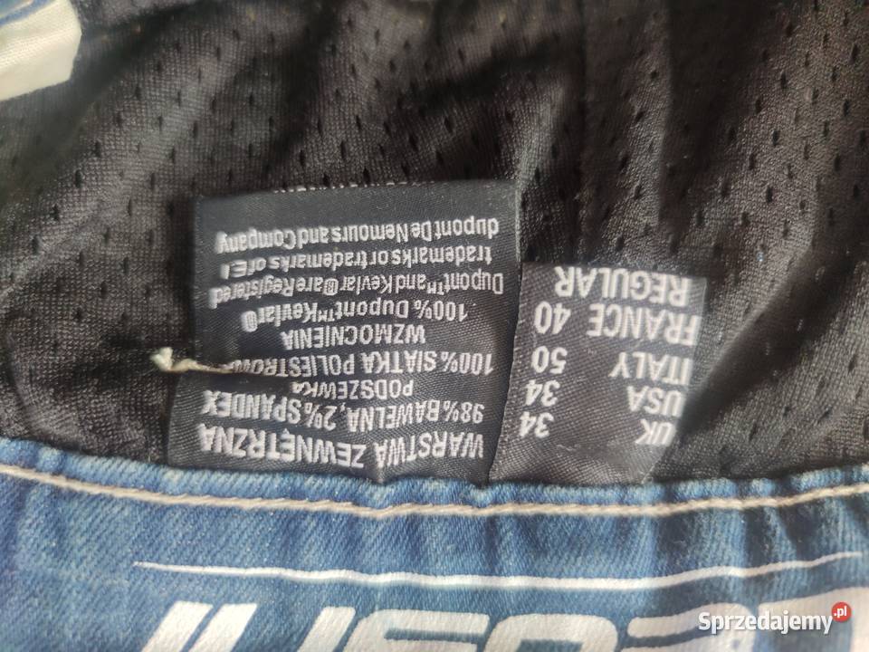 Leoshi faster M r 34 LSL0525 jeansy motocyklowe Spodnie sprzedam