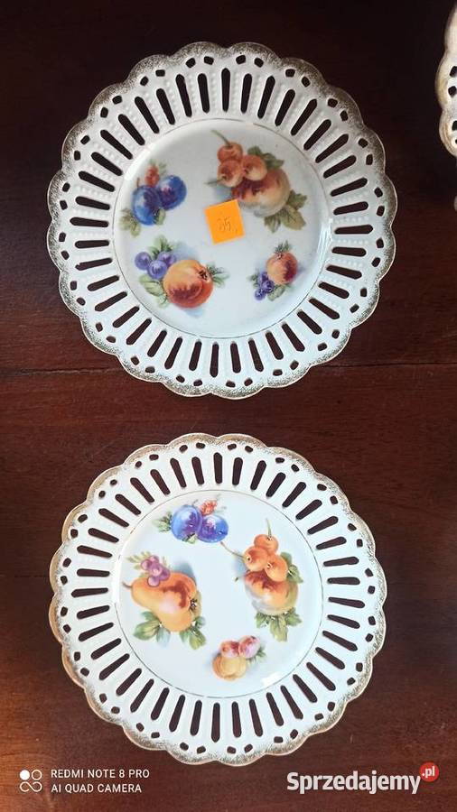 Talerzyki z ażurem Z owocami Słodkie Bez Gdańsk