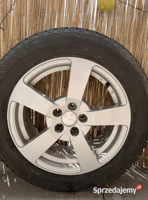 Koła aluminiowe 16 5x100 z oponami zimowymi sprzedam