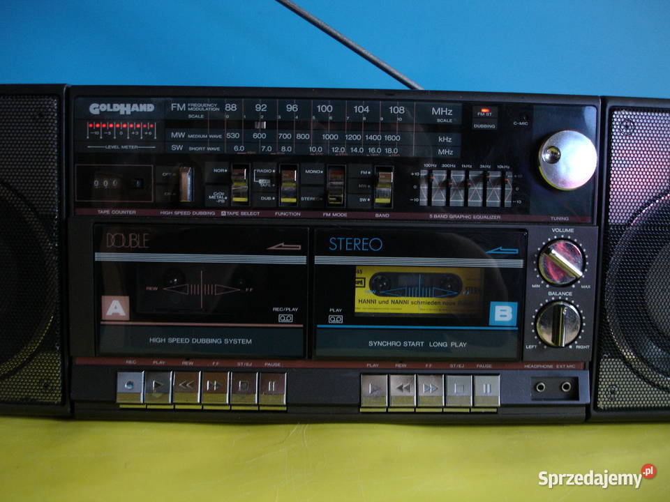 Radiomagnetofon GOLDHAND GRR600 Radioodtwarzacze Zielona Góra