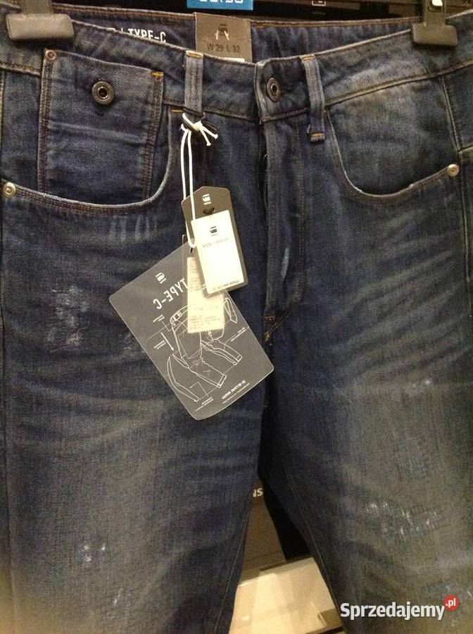Spodnie Jeans Męskie G STAR RAW M NOWE Rozmiar M sprzedam