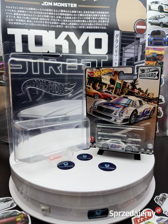 Hot Wheels Boulevard 1997 Mercedes CLKGTR BOX 5