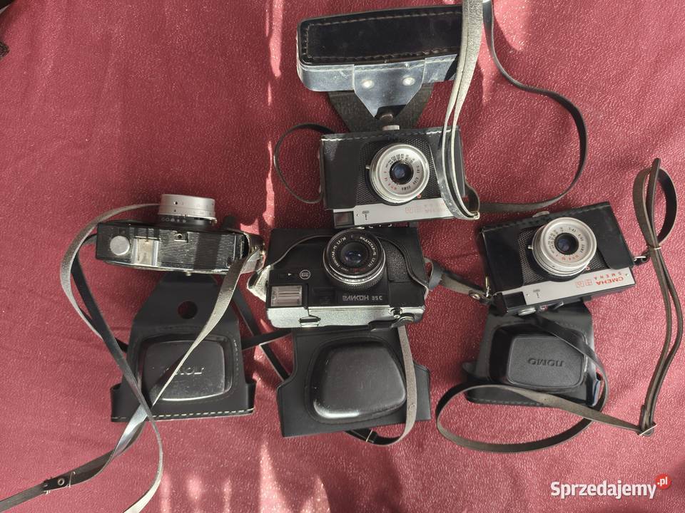 Aparaty fotograficzne Smiena 8M i Elikon 35 C 4 Jelenia Góra