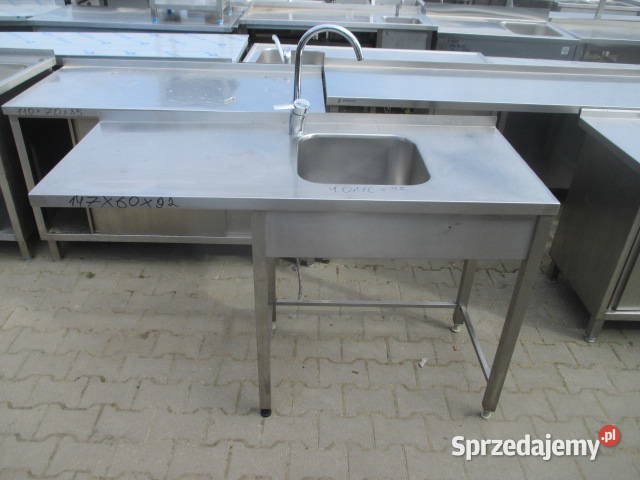 ZLEW GASTRONOMICZNY Z MIEJSCEM NA ZMYWARKĘ Ostrów Wielkopolski