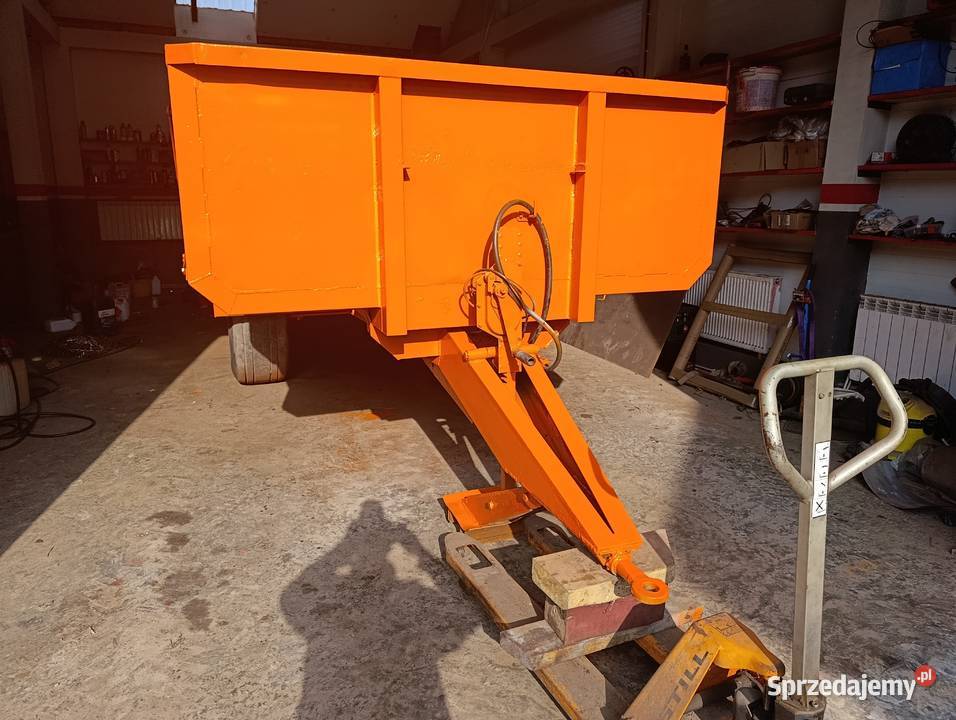 Przyczepa wywrotka kiper dokumenty nieuszkodzony Suwałki