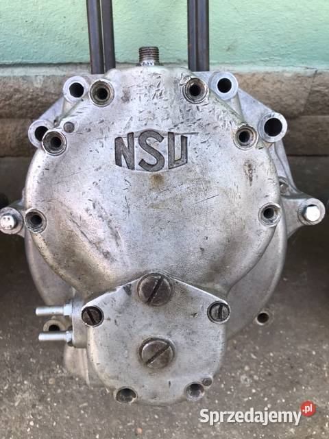 NSU 351 OSL 3 x skrzynia korbowa z pokrywami