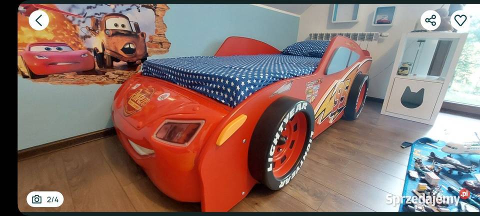 Łóżko ZygZak McQueen łódzkie