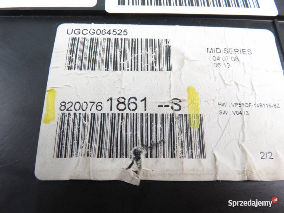 LICZNIK RENAULT CLIO III 15 dCi 8200761861S