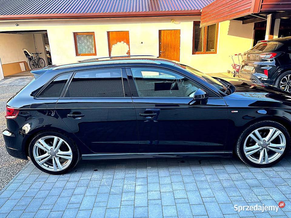 Audi A3 3xSline 14TFSI niski przebieg książka A3 Kolbuszowa