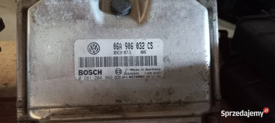 06A906032CS komputer sterownik silnika vw audi Komputery Żerdź