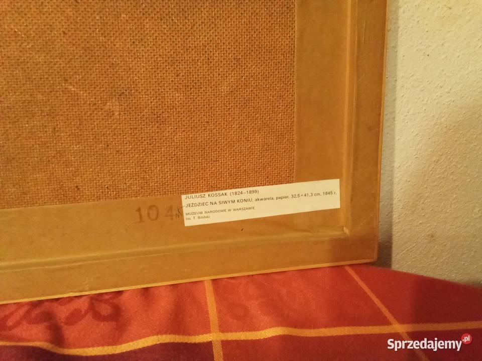 Jeździec na siwym koniu Alfred Potocki na Antyki, Sztuka, Kolekcje sprzedam