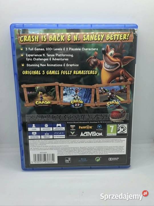 Gra Crash Bandicoot N Sane Trilogy 4 Elbląg