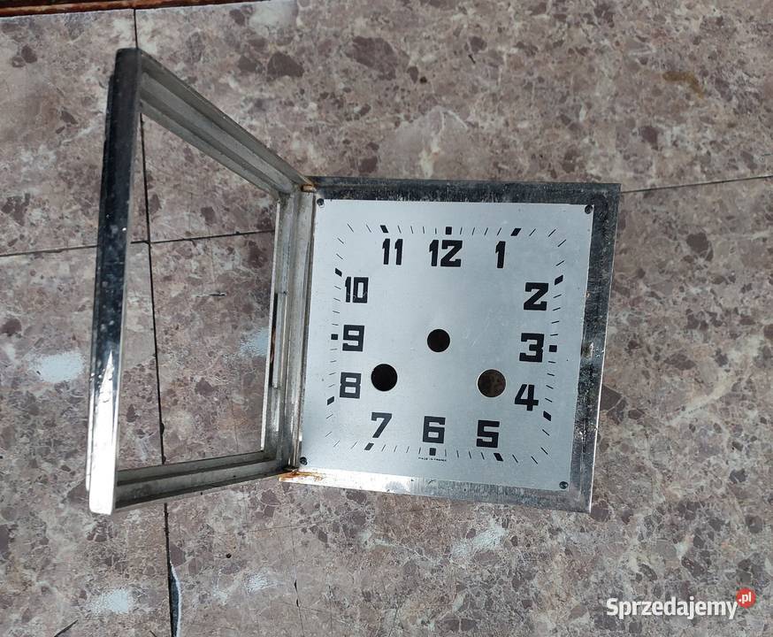 T089 Drzwiczki front tarcza ramka starego zegara