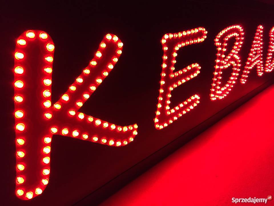 Reklama diodowa KEBAB 120x30 zewnętrzna Pomiechówek