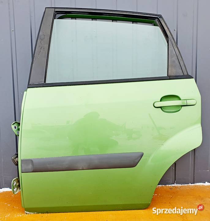 FORD FIESTA MK6 08 DRZWI LEWY TYŁ KOMPLETNE osobowe