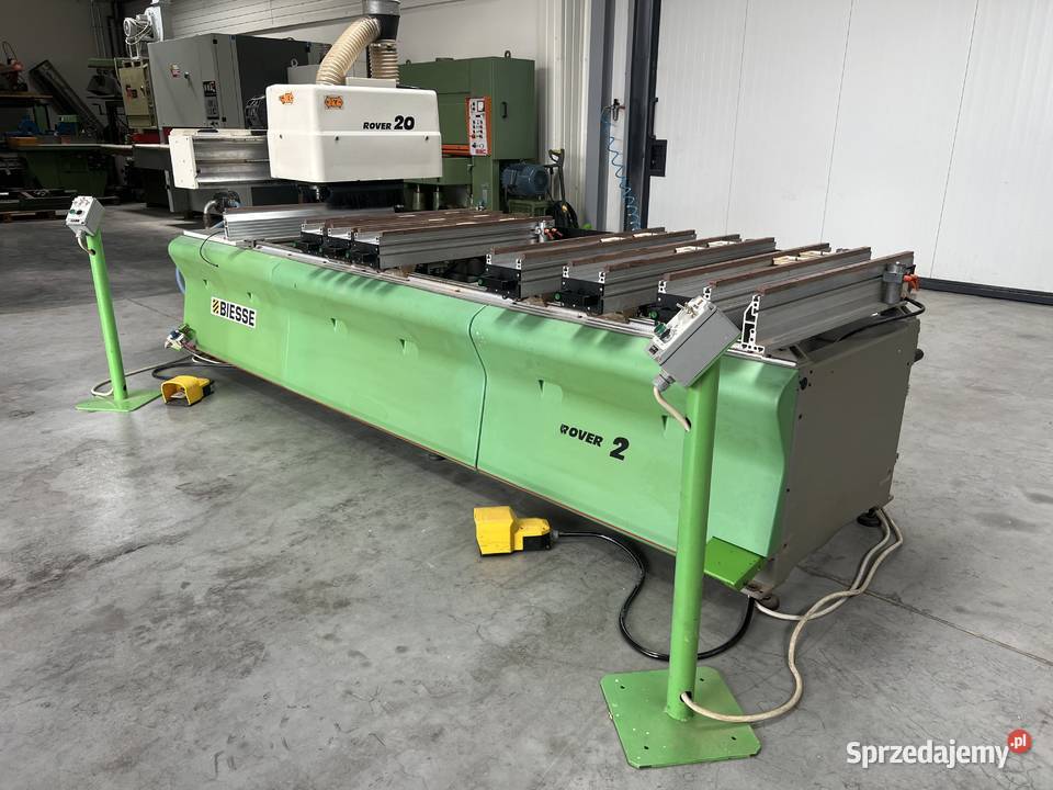 Centrum obróbcze CNC BIESSE ROVER 20 3osiowe Łabuńki Pierwsze