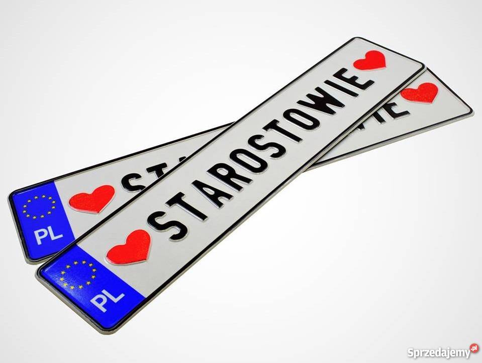 TABLICE ŚLUBNE Motoryzacja Słubice