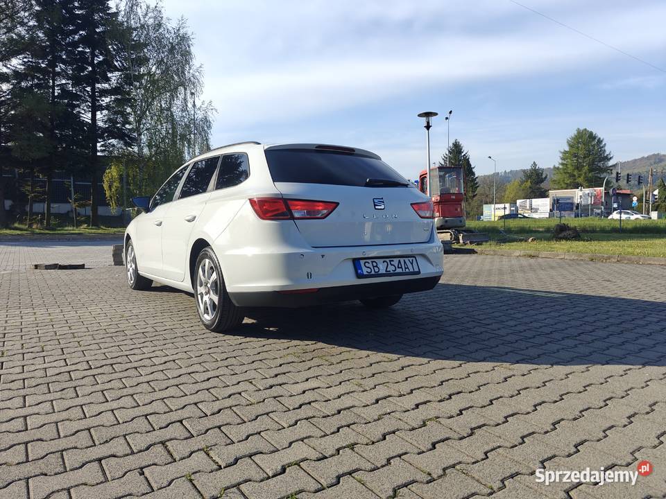Seat Leon 2016 16tdi bezwypadkowy salon polska Leon Bielsko-Biała sprzedam