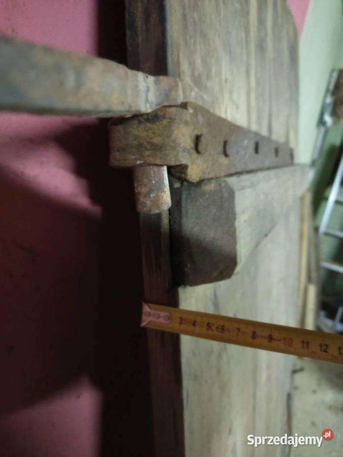 Stare dzwi drewniane kompletne stan Kielce sprzedam
