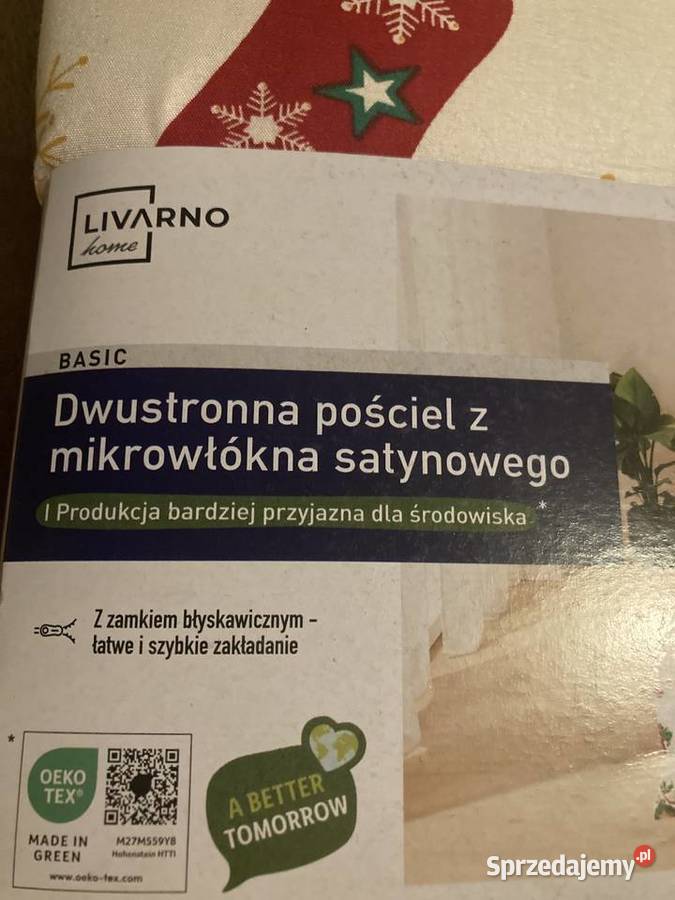 Boze Narodzenie posciel dwustronna firmy Livarno lubelskie Dęblin