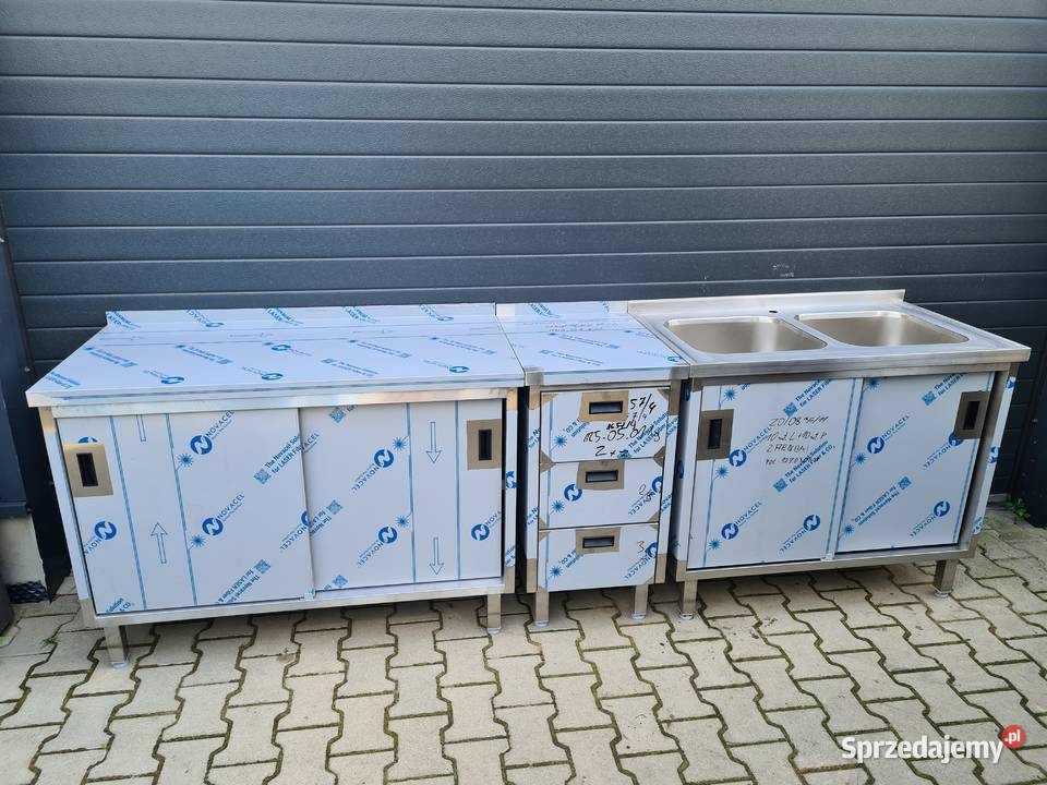 Ciąg Kuchenny Gastronomiczny Stół Szafka Drzwi Ostrów Wielkopolski