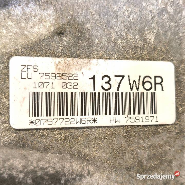 SKRZYNIA BIEGÓW 7592522 BMW E81 E87 E90 E91 E60 Chełm
