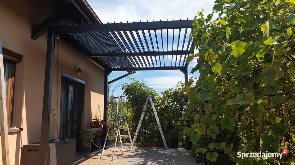 Nowoczesna Pergola Bioklimatyczna P8610 4mx4m Rzeszów