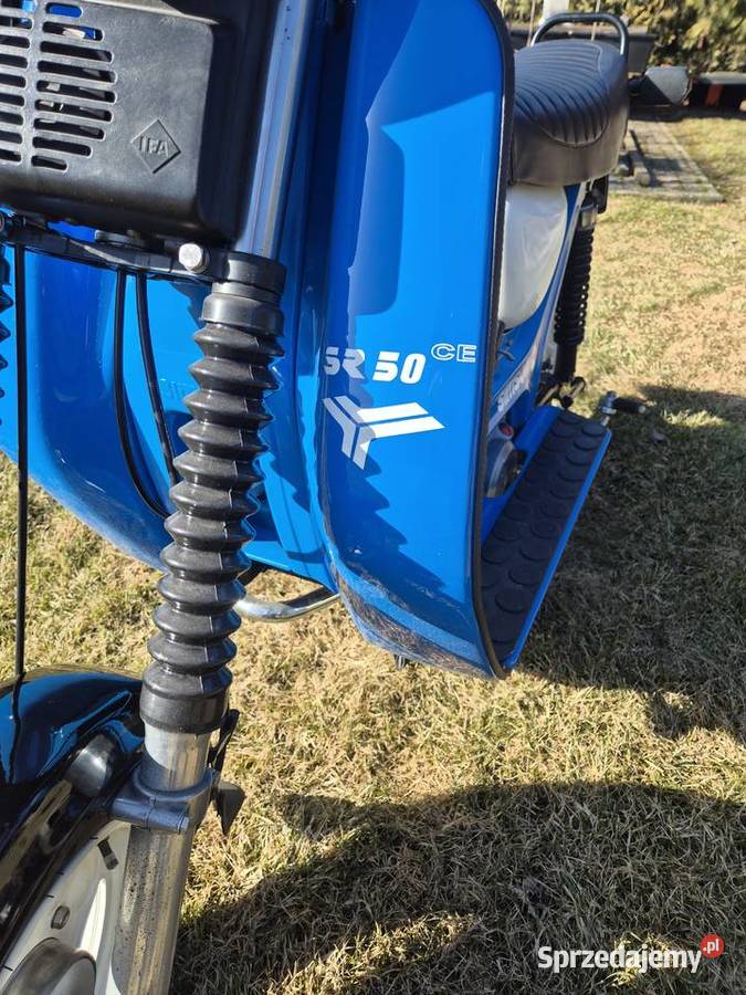 Simson sr50 w wersji CE z rozrusznikiem motorower lubuskie Strzelce Krajeńskie
