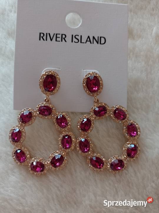 RIVER ISLAND Bogato zdobione kolczyki z Londynu Kraków