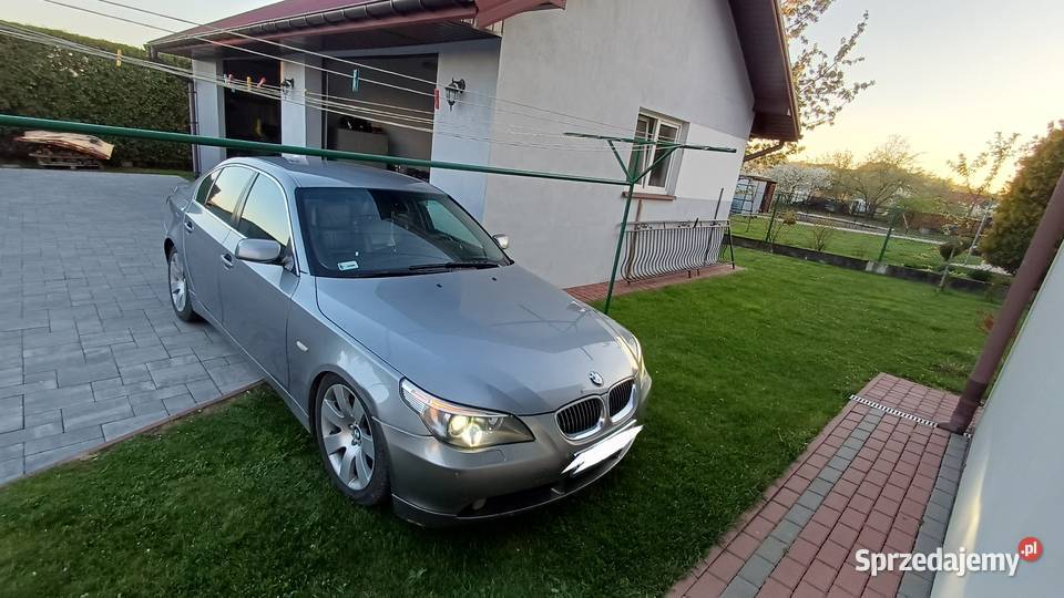 Bmw e60 530d 218KM Samochody osobowe podkarpackie Pilzno