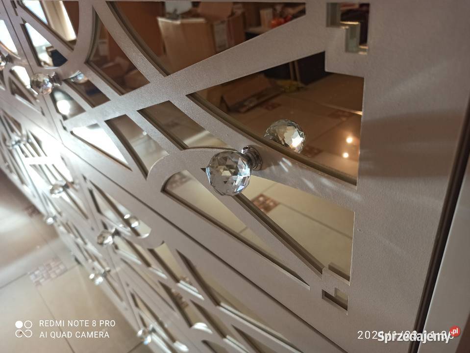 Komoda 120 wysoki połysk6 szuflad Glamour Nowy Sącz