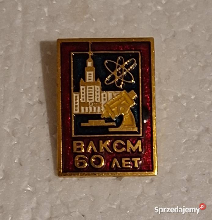 Odznaka rocznicowa Komsomołu Warszawa