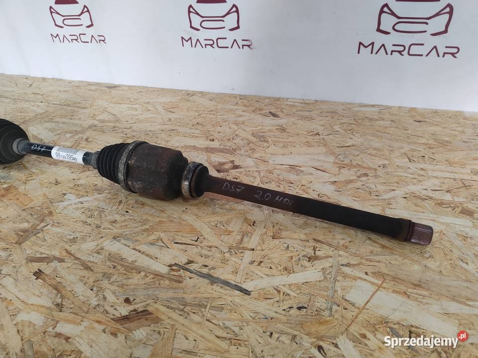 Półoś Długa Prawa Citroen DS7 20 HDi 9812229580 osobowe Pleszew sprzedam