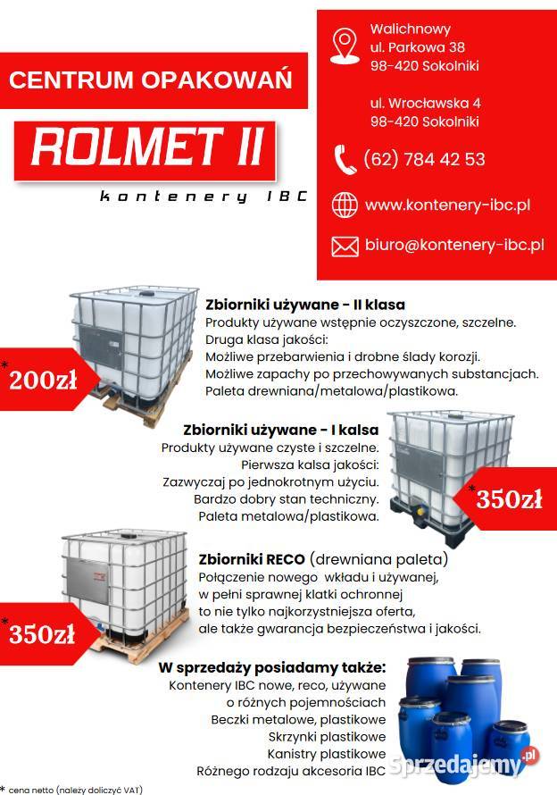 Zbiorniki na deszczówkę używane nowe i RECO ceny